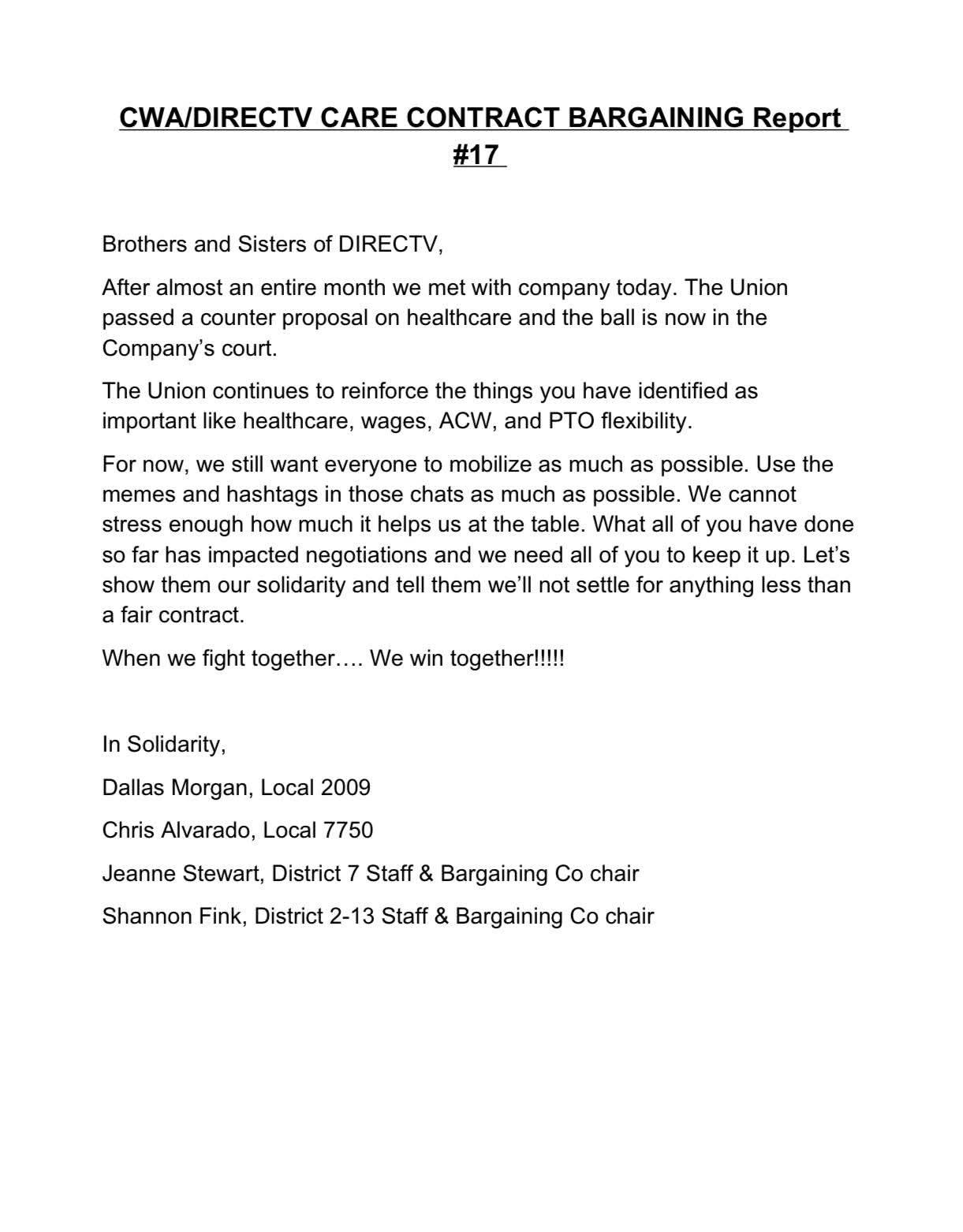 DTV BargReport 17